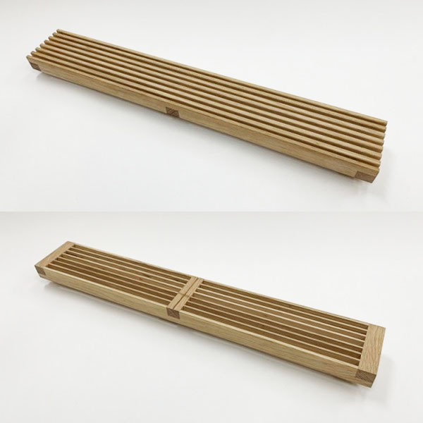 木製床吹出口・木製床ガラリ | 環境創機