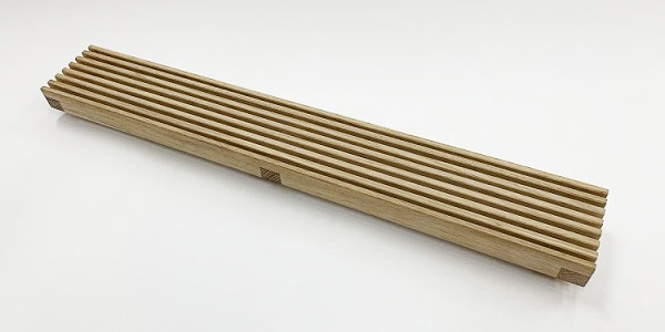 木製床吹出口　タモ系　縦(長)スリットW89×L599×H30